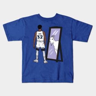 Karl-Anthony Towns Mirror GOAT Kids T-Shirt